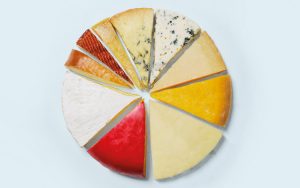 Todos os tipos de queijo